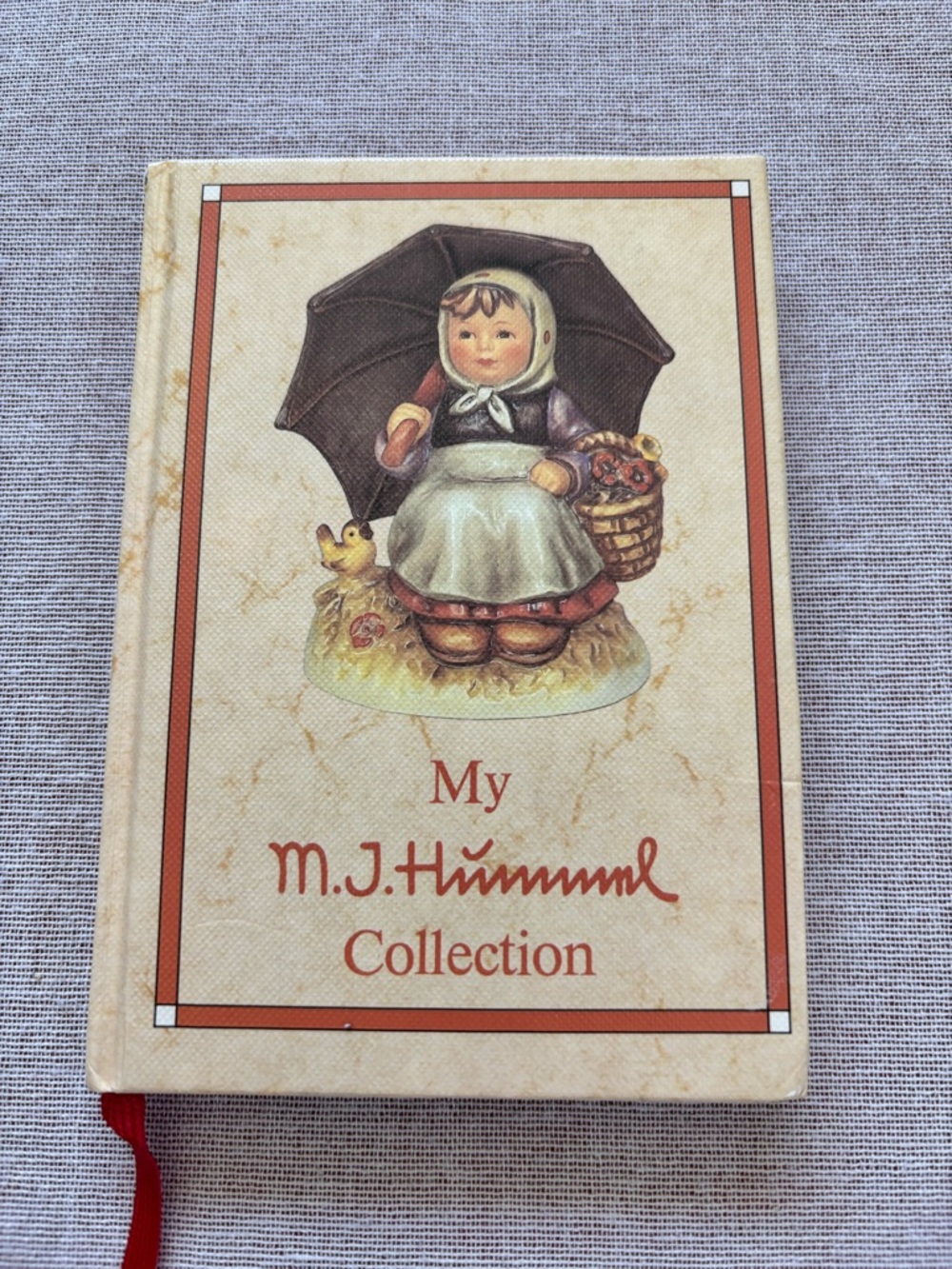 Goebel Cream and Red Collectors Registry Art Book Collectors Item Gift